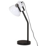 Lampe de bureau 25 W blanc 17x17x60 cm E27 – Image 4