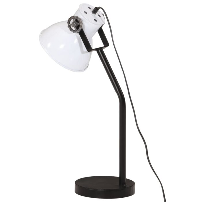Lampe de bureau 25 W blanc 17x17x60 cm E27 – Image 4