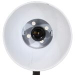 Lampe de bureau 25 W blanc 17x17x60 cm E27 – Image 5