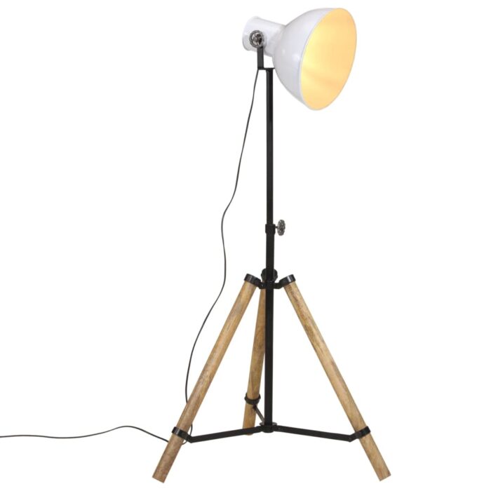 Lampadaire 25 W blanc 75x75x90-150 cm E27 – Image 1