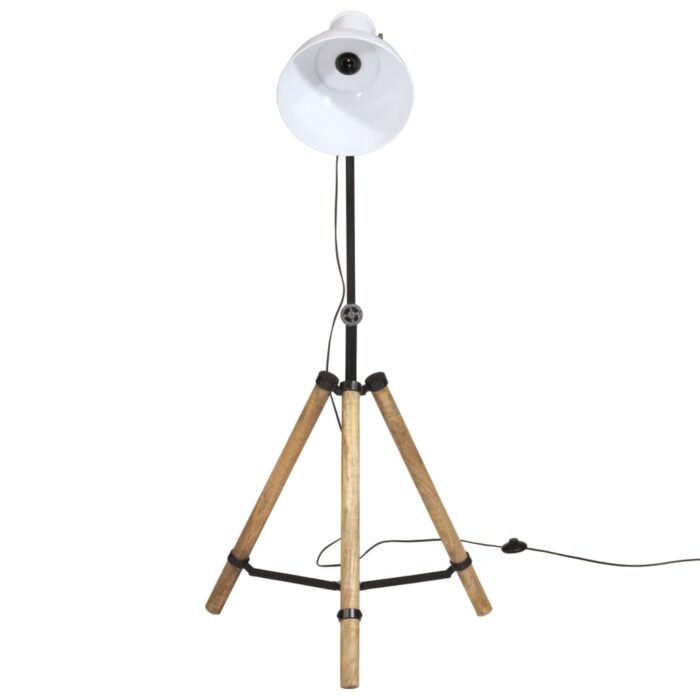 Lampadaire 25 W blanc 75x75x90-150 cm E27 – Image 2