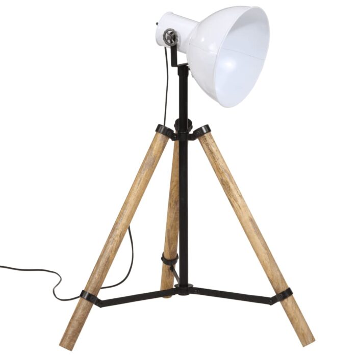 Lampadaire 25 W blanc 75x75x90-150 cm E27 – Image 5