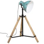 Lampadaire 25 W bleu délavé 75x75x90-150 cm E27 – Image 5