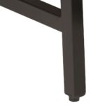 Tables basses gigognes 3 pcs bois massif de manguier et fer – Image 6