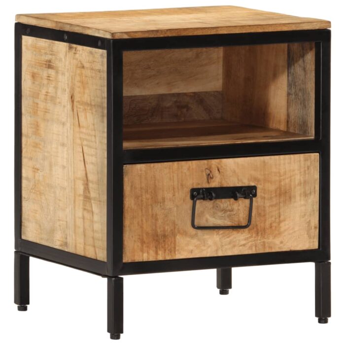 VXL8721012161122_a_en_hd_1.jpg Table de chevet 40x35x50 cm bois de manguier massif – Image 1