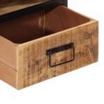 Table de chevet 40x35x50 cm bois de manguier massif – Image 6