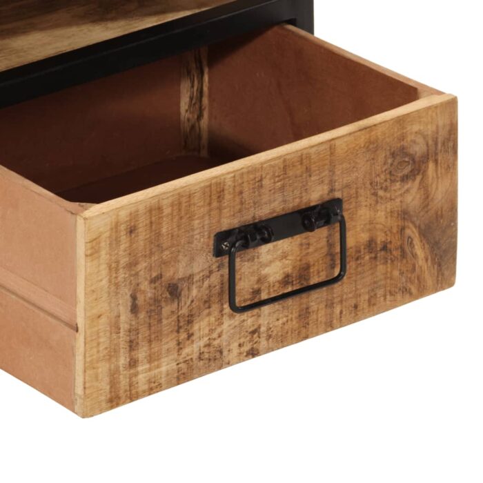 Table de chevet 40x35x50 cm bois de manguier massif – Image 6