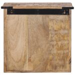 Table de chevet 40x30x37 cm bois de manguier massif – Image 5
