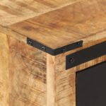 Table de chevet 45x40x45 cm bois de manguier massif – Image 5