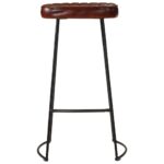 Tabourets de bar Gavin lot de 2 marron foncé 44x37,5x78 cm – Image 3