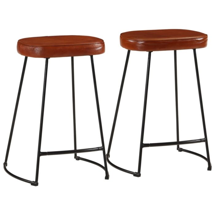 VXL8721012161252_a_en_hd_1.jpg Tabourets de bar lot de 2 marron foncé 41x29x62 cm – Image 1
