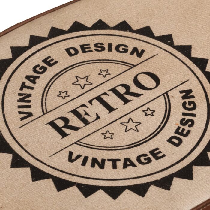 Tabourets de bar lot de 2 marron foncé 40x29,5x53 cm – Image 7