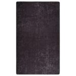 Tapis lavable anthracite 120x170 cm antidérapant