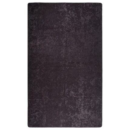 Tapis lavable anthracite 120x170 cm antidérapant