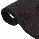 Tapis lavable anthracite 120x170 cm antidérapant – Image 2