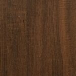 Banc de rangement chêne marron 42x42x46 cm bois d'ingénierie – Image 6