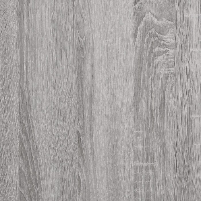 Banc de rangement sonoma gris 62x42x46 cm bois d'ingénierie – Image 6