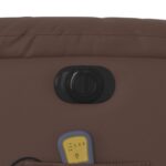 Fauteuil de massage inclinable électrique marron similicuir – Image 9