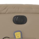 Fauteuil de massage inclinable électrique cappuccino similicuir – Image 9