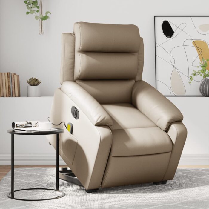 VXL8721012175570_m_en_hd_1.jpg Fauteuil inclinable de massage électrique cappuccino similicuir – Image 1