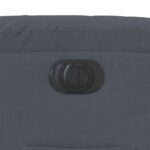 Fauteuil inclinable électrique Gris foncé Velours – Image 9
