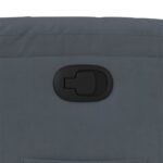 Fauteuil inclinable Gris foncé Velours – Image 9