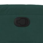Fauteuil inclinable Vert foncé Velours – Image 9