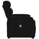 Fauteuil de massage inclinable Noir Velours – Image 7