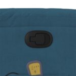 Fauteuil de massage inclinable Bleu Velours – Image 9