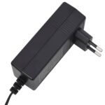 Fauteuil inclinable de massage électrique bleu velours – Image 12