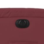 Fauteuil inclinable électrique Rouge bordeaux Similicuir – Image 9