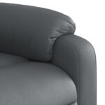 Fauteuil inclinable Gris Similicuir – Image 8