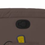 Fauteuil inclinable de massage Marron Similicuir – Image 9