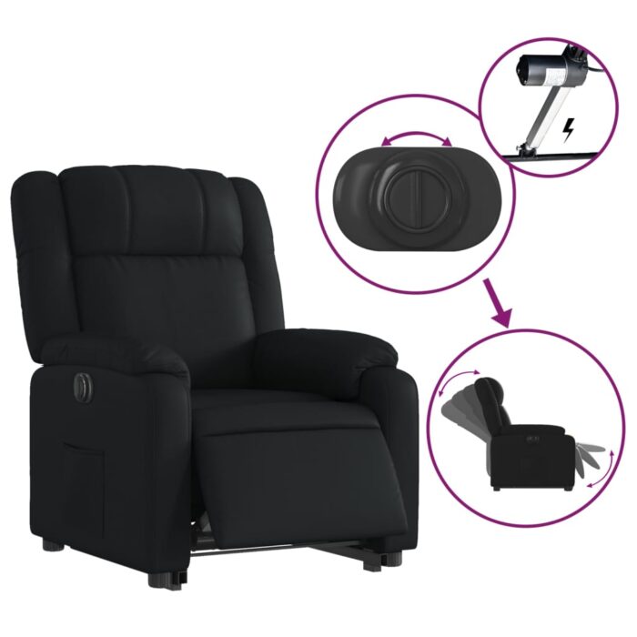 VXL8721012176522_g_en_hd_3.jpg Fauteuil inclinable électrique noir similicuir – Image 3