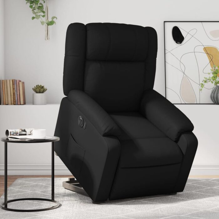 VXL8721012176522_m_en_hd_1.jpg Fauteuil inclinable électrique noir similicuir – Image 1