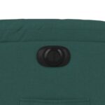 Fauteuil inclinable électrique Vert foncé Tissu – Image 9