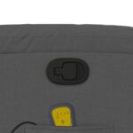 Fauteuil de massage inclinable Gris foncé Tissu – Image 9