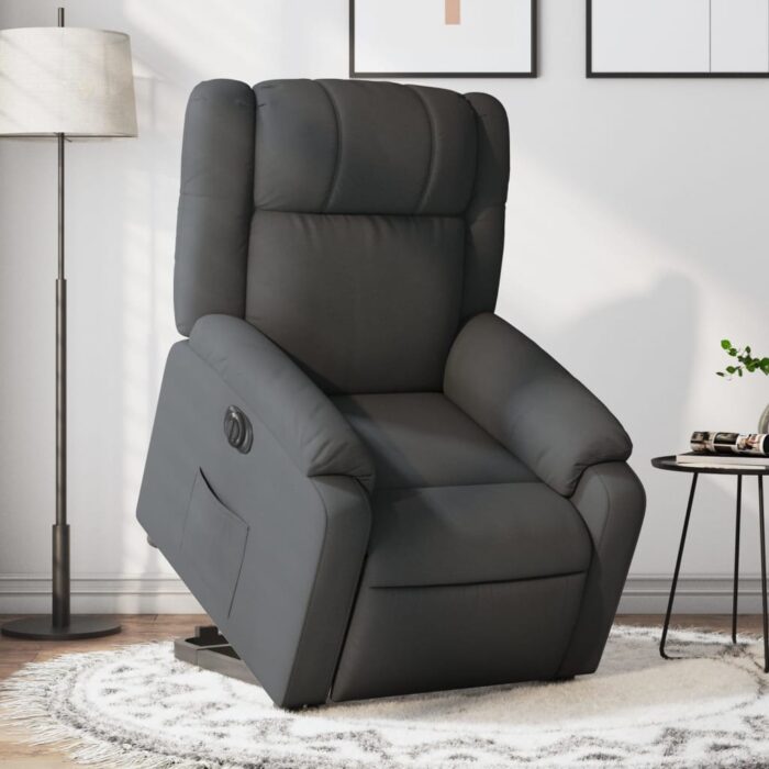 VXL8721012177154_m_en_hd_1.jpg Fauteuil inclinable électrique gris foncé tissu – Image 1