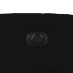 Fauteuil inclinable électrique noir tissu – Image 10