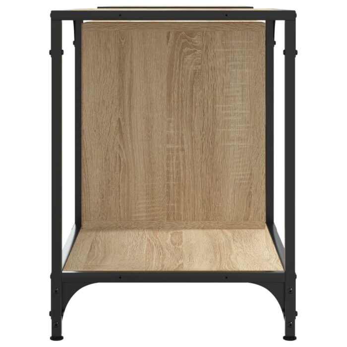 Meuble TV chêne sonoma 153x37x50 cm bois d'ingénierie – Image 3