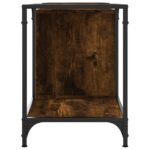 Meuble TV chêne fumé 153x37x50 cm bois d'ingénierie – Image 3
