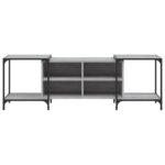 Meuble TV sonoma gris 153x37x50 cm bois d'ingénierie – Image 2