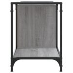 Meuble TV sonoma gris 153x37x50 cm bois d'ingénierie – Image 3