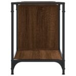 Meuble TV chêne marron 153x37x50 cm bois d'ingénierie – Image 3