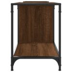 Meuble TV chêne marron 203x37x50 cm bois d'ingénierie – Image 3