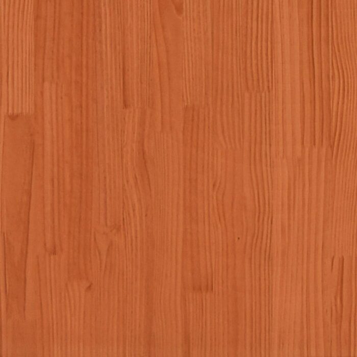Banc d'entrée cire marron 100x28x45 cm bois de pin massif – Image 6