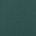 Banc avec coussins vert foncé 113x64,5x75,5 cm tissu – Image 5