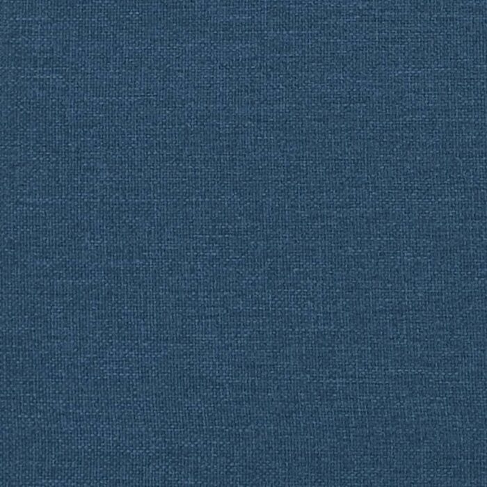 Banc avec coussins bleu 113x64,5x75,5 cm tissu – Image 5