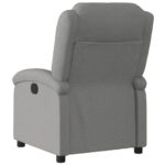 Fauteuil inclinable Gris foncé Tissu – Image 3