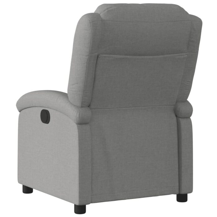Fauteuil inclinable Gris foncé Tissu – Image 3